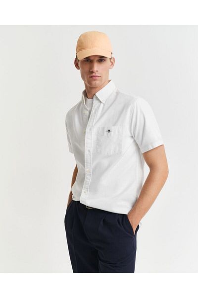 Gant REGULAR Fit Classic Oxford Short Sleeve Shirt