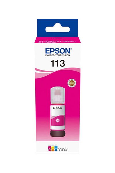 EPSON 113 Magenta Tus Oryginal, Compatibil EcoTank