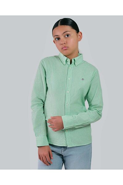 Gant Teens Striped Oxford Shirt