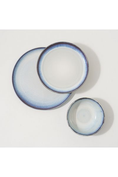 LA MESA grey 18 pcs porcelain dinner set