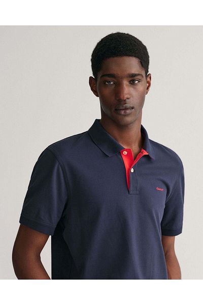 Gant Contrast Piqué Polo Shirt