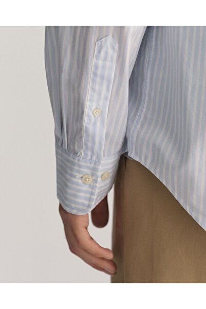 Gant Regular Fit Striped Poplin Shirt