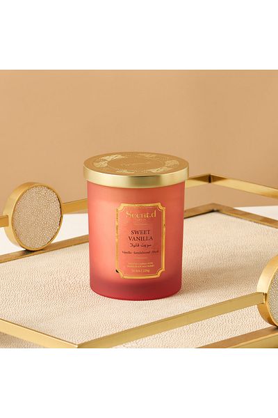 Scent.d London Scent.d London Sweet Vanilla Scented Jar Candle - 226 gms