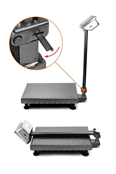 Keen Digital column scale, 150 kg base
