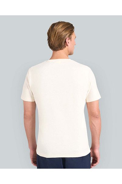 Gant تي شيرت رجالي بأكمام قصيرة (أبيض)