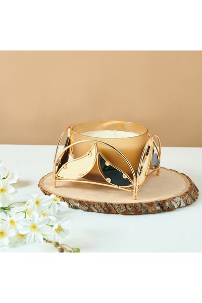 Lifestyle Leaf Candleholder - 7 cms