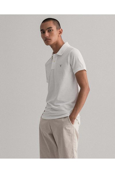 Gant قميص بولو بيكيه بقصّة عادية أصلية
