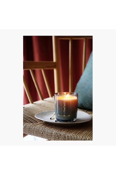 Max Benjamin MAX BENJAMIN French Linen Water Candle with Lid - 210 gms