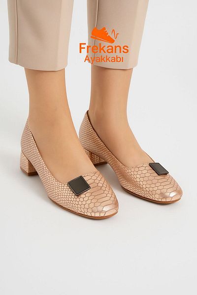NEWGÜLTEKİN Very Stylish Ballet Flat with Genuine Leather Confort Design