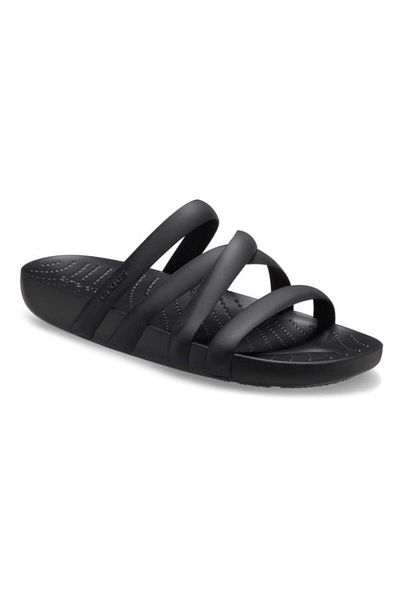 Crocs Splash Strappy Sandals Black - Black 39-40 Eu - W9 Us