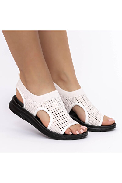 FASHION Sandale Dama PU-1111 Bej |