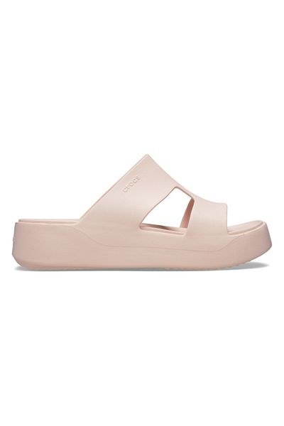 Crocs Papuci cu platformă și baretă H Getaway 39-40 Eu - W9 Us Roz - Quartz