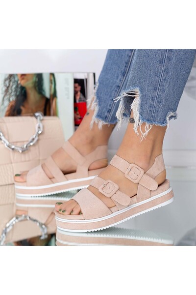 mei Σανδάλια Dama LM360 Μπεζ |