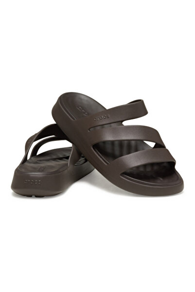 Crocs Getaway Strappy Slippers - Espresso