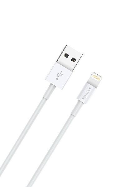 Totulife PURE Series USB Type-C Charging & Sync Cable 1M – 2.4A Output, Smart Chip – White