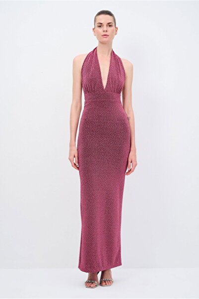 adL Mert Aslan Uzun Örme Elbise