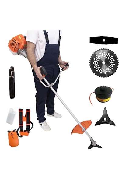 Pandora Set Motocoasa 3*, 4CP, 10.000RPM +4 Sisteme Taiere (HAM PROFI+Disc Vidia+Disc 2 Lame)