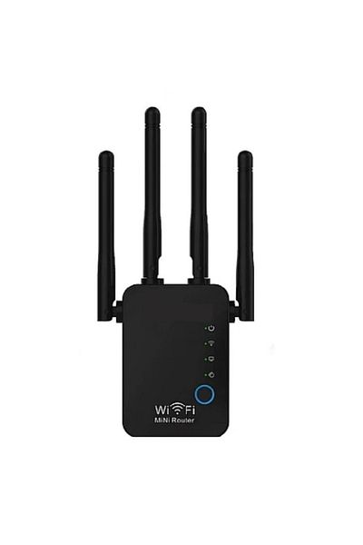 divendi-ro Single-band WiFi Extender 2.4 GHz, 300Mbps, black