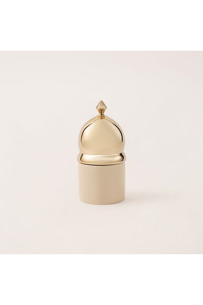 Dallaty Qourb beige porcelain sugar bowl
