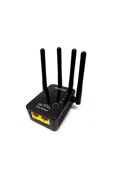 divendi-ro Single-band WiFi Extender 2.4 GHz, 300Mbps, black