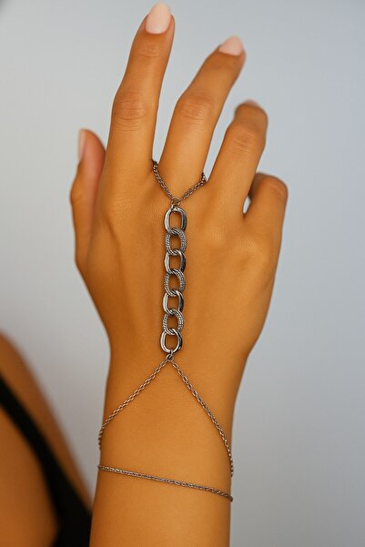 X-Lady Accessories Gümüş Renk Samanyolu Sf Sf Zincir Çelik Şahmeran - 3501