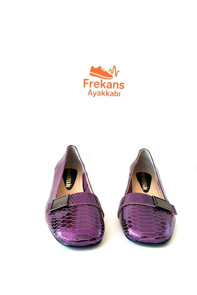 NEWGÜLTEKİN Very Stylish Ballet Flat with Genuine Leather Confort Design