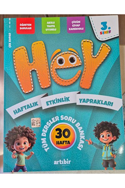 Artıbir Yayınları 3.Sınıf Haftalık Etkinlik Yaprakları (HEY)-Tüm Dersler Soru Bankası-2026