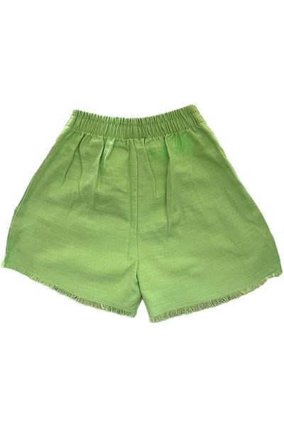 nk kids PANTALONI SCURTI CU CIUCURI Verde