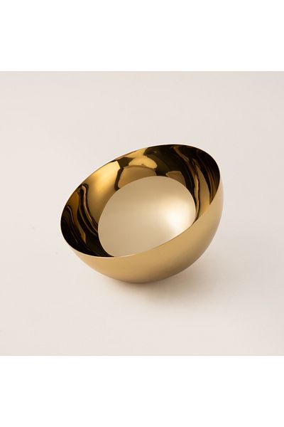 Dallaty Oulfa gold steel nuts bowl
