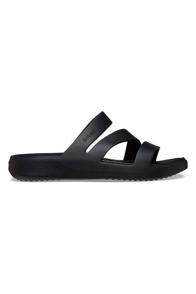 Crocs Getaway Strappy Slippers Black - Black 37-38 Eu - W7 Us