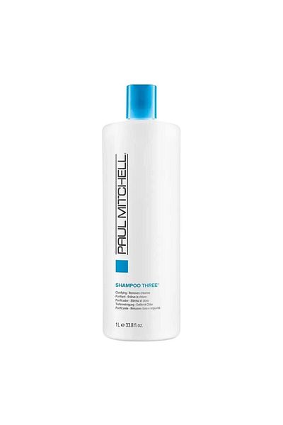 Paul Mitchell Shampoo Three, Clarifying Shampoo, Removes Chlorine 33.8 Oz