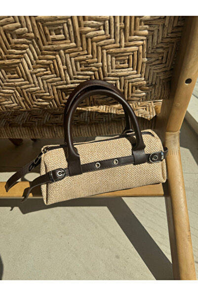 ALTUDA Women's Straw Patterned Cross Strap Shoulder Bag Gua