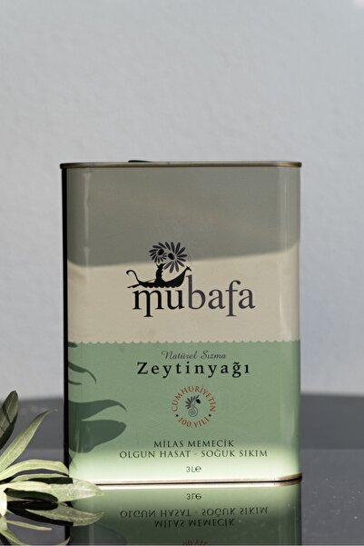 MUBAFA Milas Memecik (400+) / 3 lt Ultra Yüksek Polifenollü Erken Hasat Soğuk...