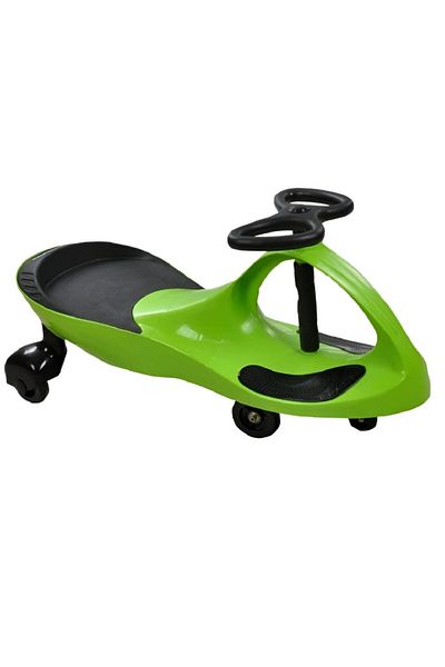 rexa Green Plasma Ride-On Car – 40 x 79 cm, Wiggle Motion Toy for Kids
