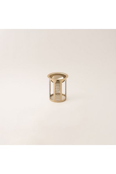 Dallaty Qourb gold steel nut bowl