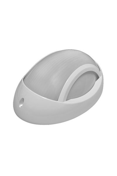 ERS TE Ceiling lamp 1xE27 60W IP54 Nem Ellipse Opaque White