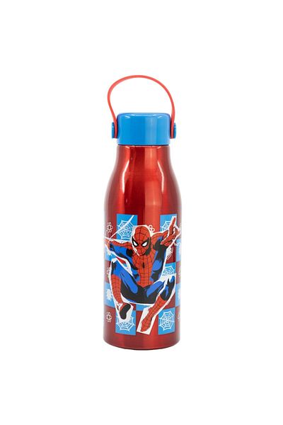 SPIDERMAN Aluminum water bottle, lid with handle, multicolor, 760ml,