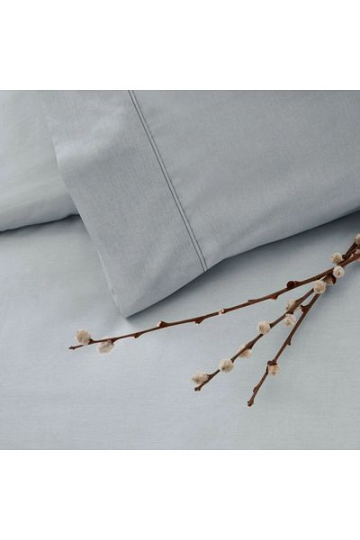 Taç Bed linen 1 person 100% cotton ranforce, duvet cover sheet 160x220cm, Tac, Queen Basic Grey