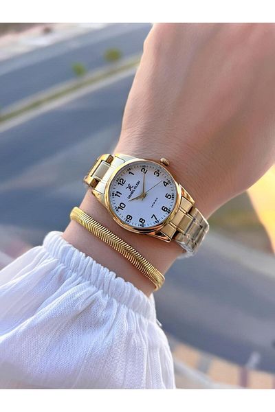 Daniel Klein Women's Wrist Watch+Bracelet with Numerical Dial 3 Atm Water Resistant 2 Years Warranty Kn046.Dk1