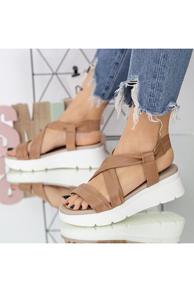 mei Sandals Right HXS30 Khaki |
