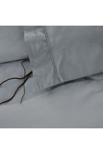 Taç Bed linen 1 person 100% cotton ranforce, duvet cover sheet 160x220cm, Tac, Queen Basic Anthracite