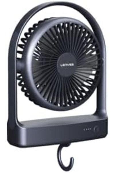 Lenyes Lhf06 Portable Usb Rechargeable Mini Fan With Adjustable Speeds Quiet Operation