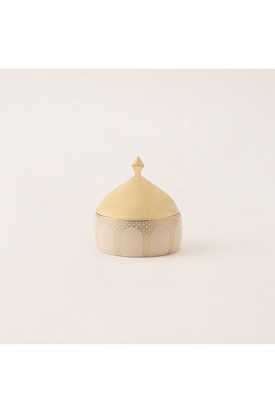Dallaty Qourb beige porcelain date bowl