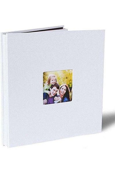 LIXADA 40-Page Self Adhesive Photo Album Grey