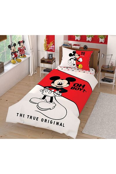 Taç Bed linen 1 person, TAC Disney 3 pieces, Mickey Mouse Calendar