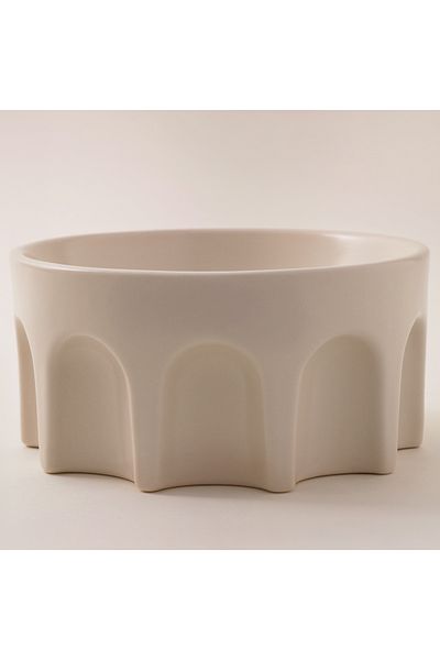 Dallaty Cream Porcelain Nut Bowl Taibha Collection
