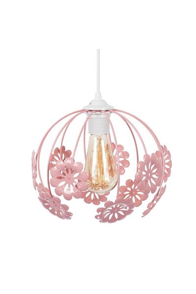 ERS TE Peri Flowers Pink Pendant 1XE27 60W 70cm