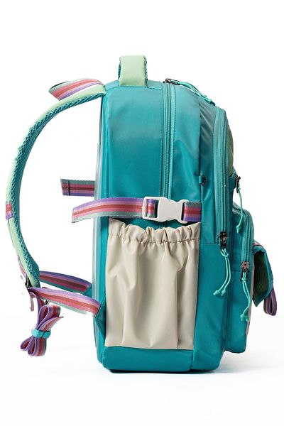 Go Veform Colorful Primary School Bag with Multi-Pocket Back Support Myp2025 Turquoise