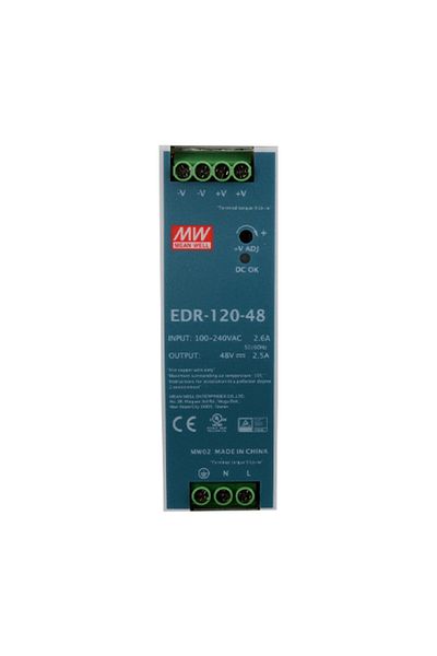 Meanwell Sursă de alimentare în comutație, 24V / 6.5A, șină DIN - MEAN WELL EDR-150-24