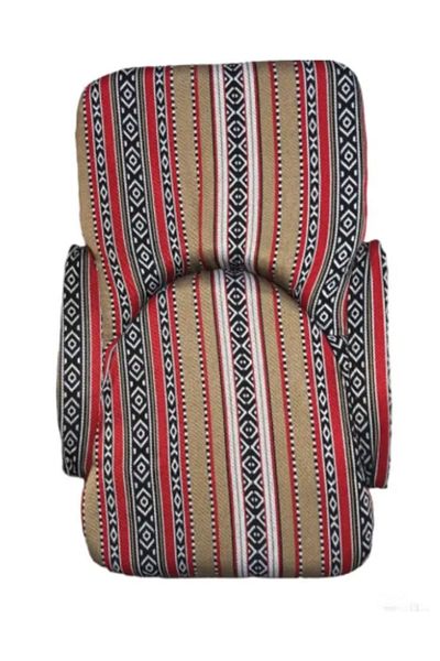 ROYAL ROSE Traditional Arabic folding floor chair with fully adjustable armrest and backrest